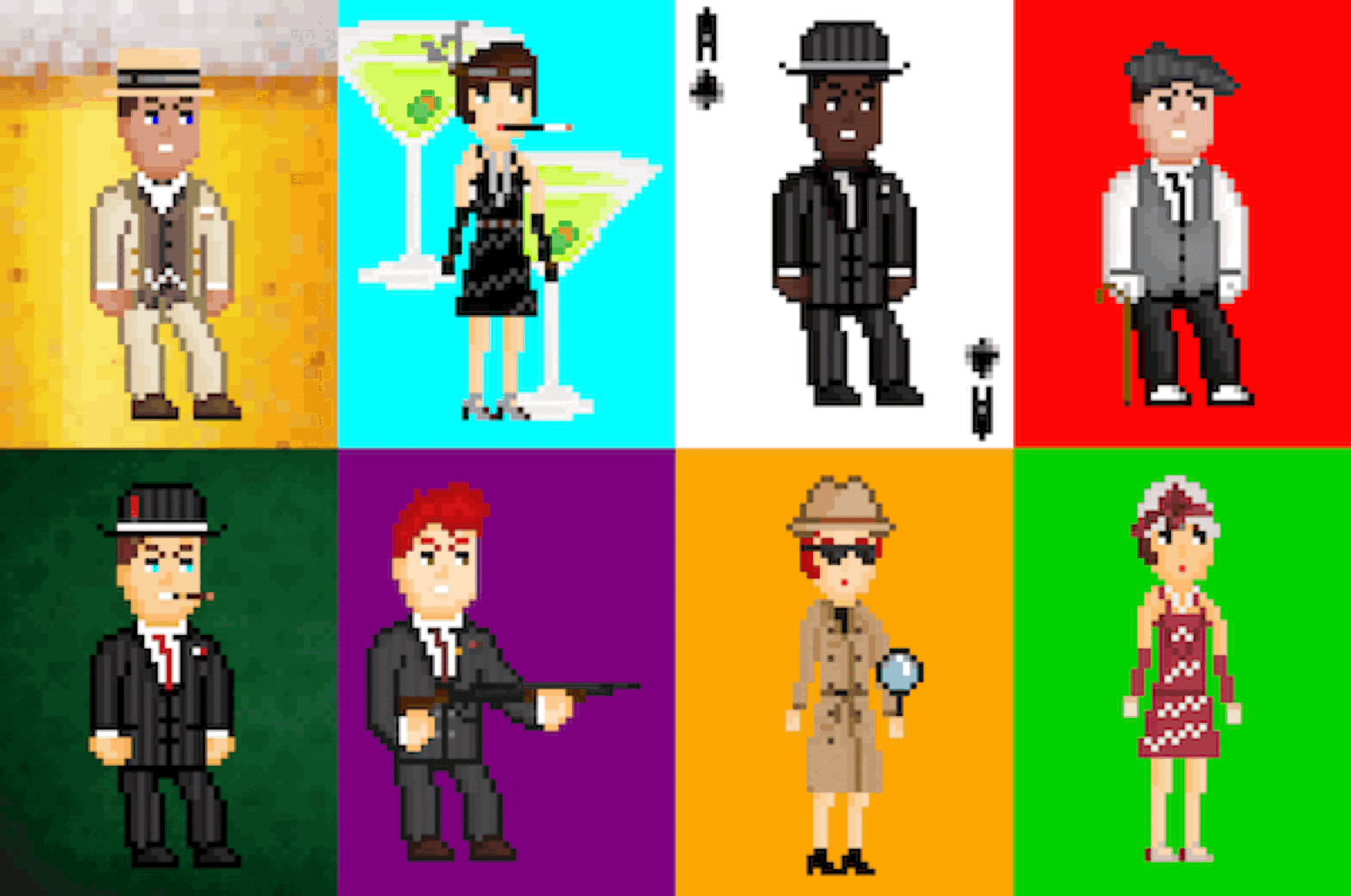 GangstaBet NFT Characters